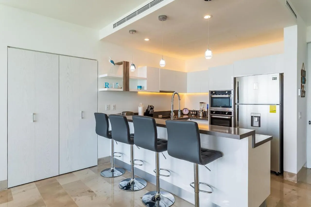 شقة Oce31- Oceana 2 Bedroom Amazing Ocean View Penthouse بلايا ديل كارمن المكسيك